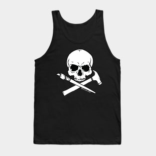 Builders Jolly rodger Tank Top